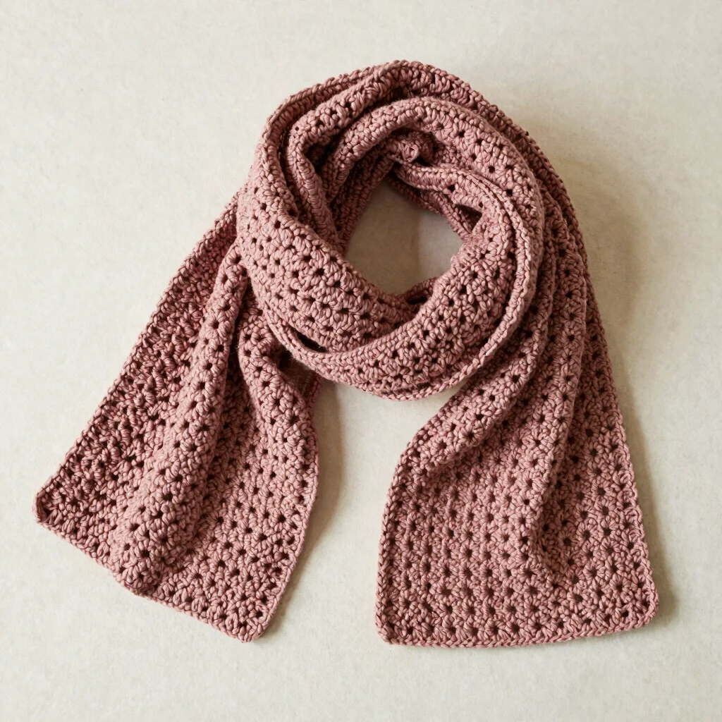 Soft Rose Scarf