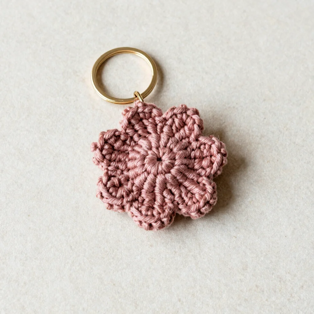 Tiny Bloom Keychain